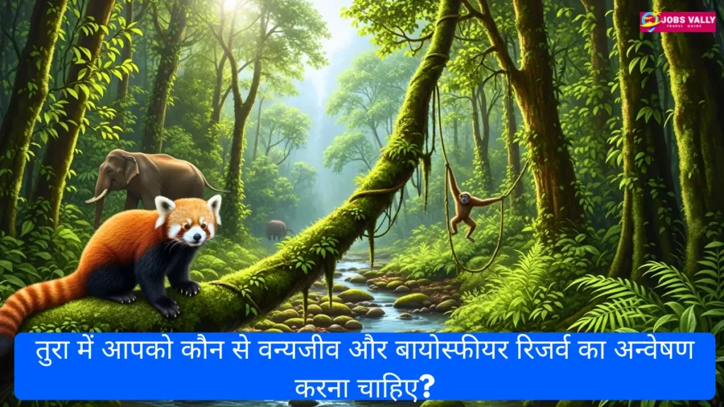 तुरा में आपको कौन से वन्यजीव और बायोस्फीयर रिजर्व का अन्वेषण करना चाहिए?