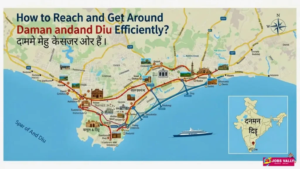How to Reach and Get Around Daman and Diu Efficiently?