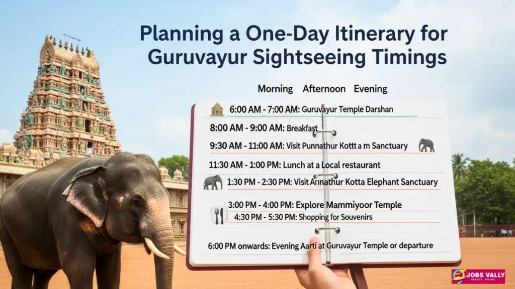 Planning a One-Day Itinerary for Guruvayur Sightseeing
