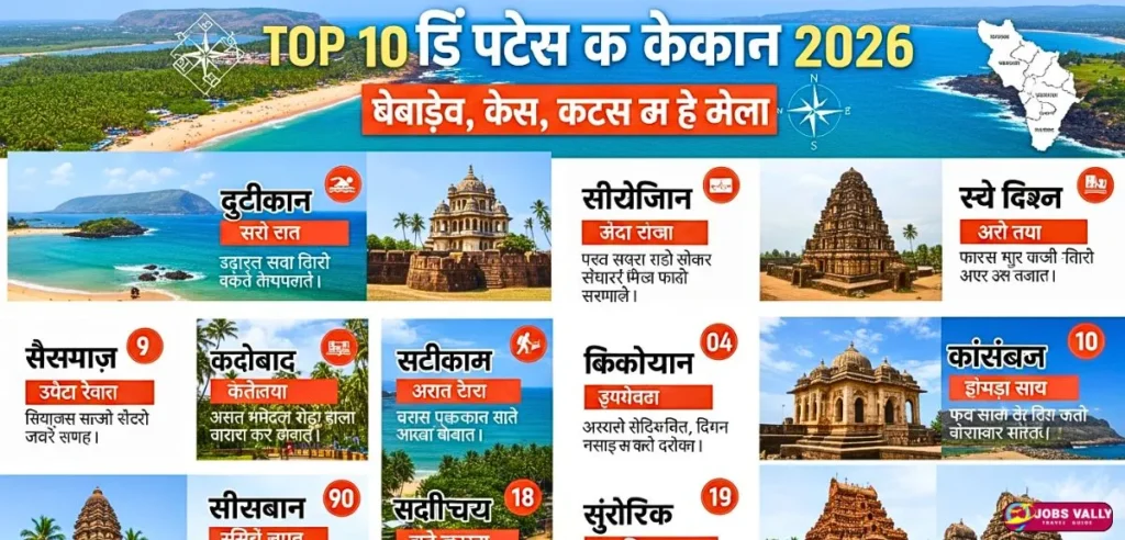 Top 10 Tourist Places in Konkan 2026