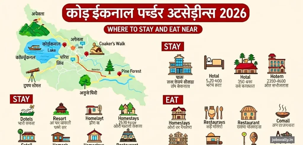 Where to Stay and Eat Near KodaikanalTourist Attractions 2026