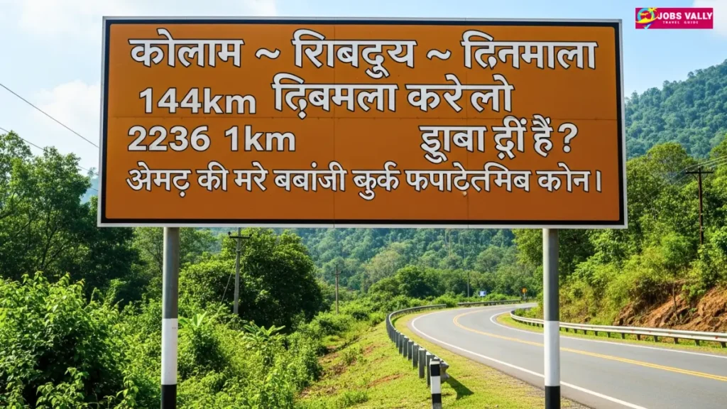 Kollam और Trivandrum से Thenmala की दूरी कितनी है?